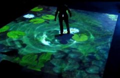 地面互動投影設備組成