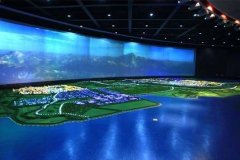 數字沙盤在房地產展廳中的作用