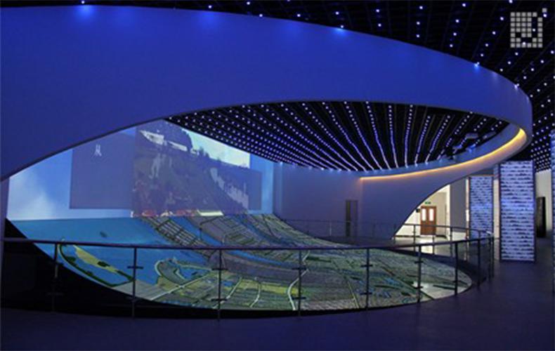 弧幕數(shù)字沙盤