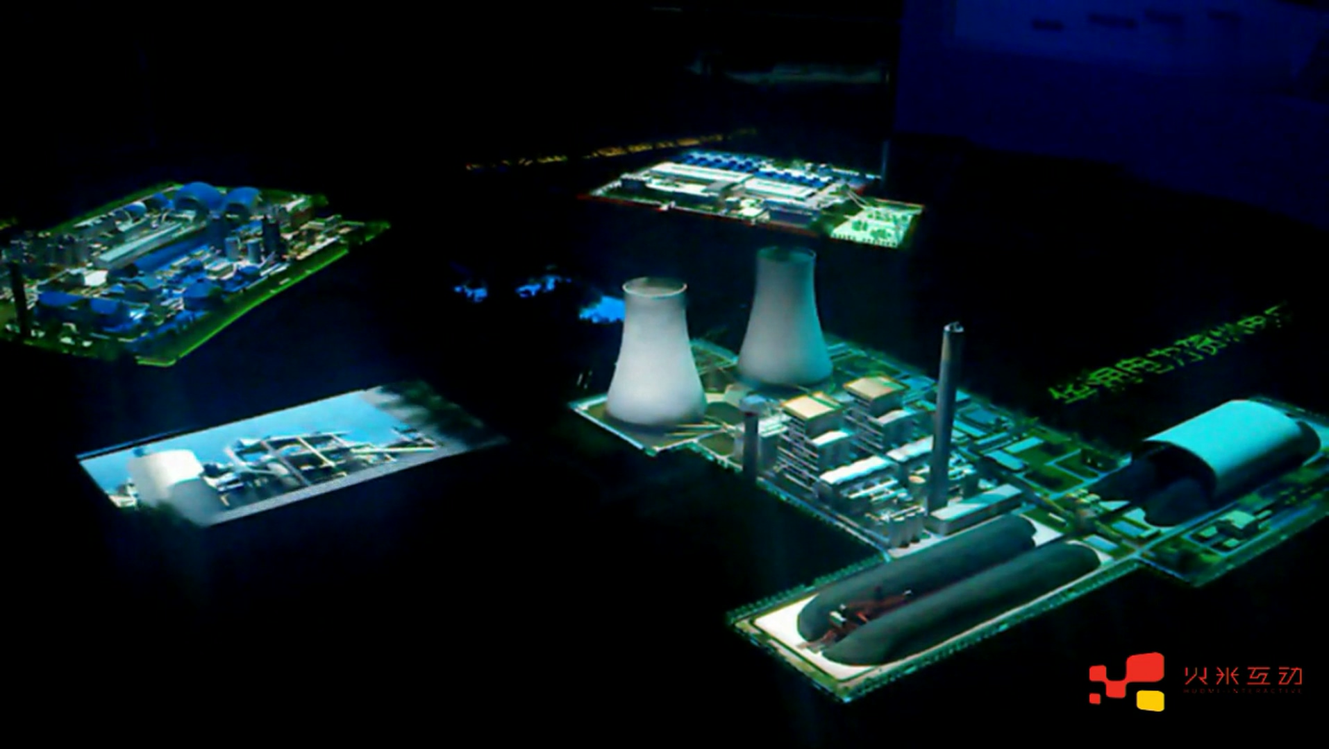 廣西賀州華潤地產多媒體數字沙盤