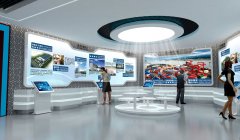 高港區城市規劃館設計效果圖-信息查詢